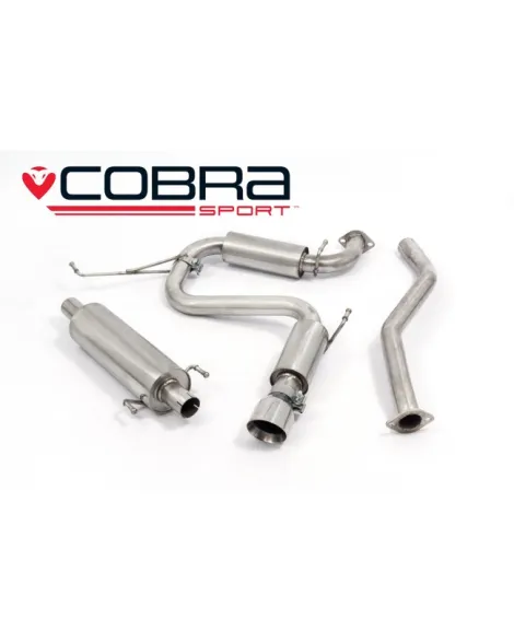 Toyota Celica VVTi T-Sport 190 99-06 Cobra Sport Cat Back System Toyota Celica VVTi T-Sport 190 99-06 Cobra Sport Cat Back System