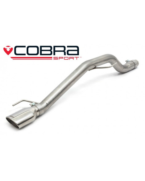 Vauxhall Corsa E 1.4 Turbo 15+ Cobra Sport Rear Exhaust Section (Venom Range) Vauxhall Corsa E 1.4 Turbo 15+ Cobra Sport Rear Exhaust Section (Venom Range)
