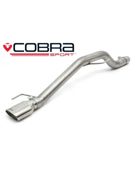 Vauxhall Corsa E 1.2 N/A 15+ Cobra Rear Exhaust Section (Venom Range)