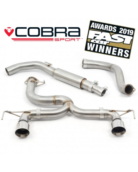 Vauxhall Corsa E VXR 15+ Cobra Sport Cat Back System (Venom Range - Note Very Loud) Vauxhall Corsa E VXR 15+ Cobra Sport Cat Back System (Venom Range - Note Very Loud)
