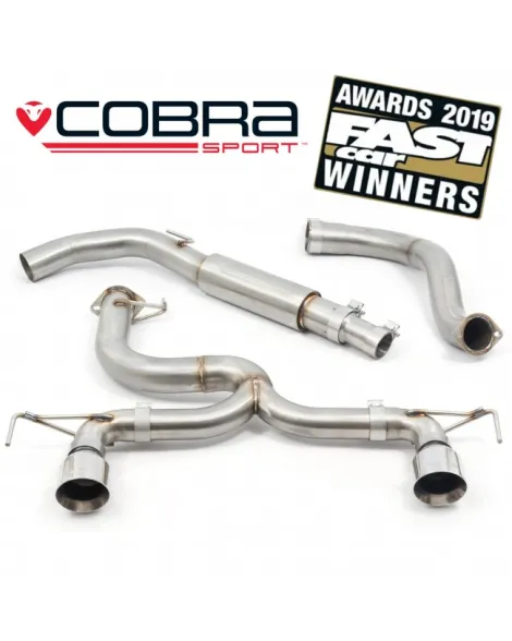 Vauxhall Corsa E VXR 15+ Cobra Sport Cat Back System (Venom Range - Note Very Loud) Vauxhall Corsa E VXR 15+ Cobra Sport Cat Back System (Venom Range - Note Very Loud)