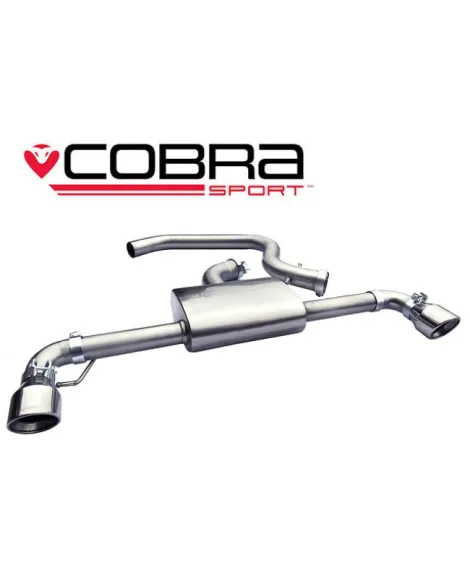VW Scirocco R 2.0 TSI 09-16 Cobra Sport Turbo Back Package (with Sports Cat & Non-Resonated) VW Scirocco R 2.0 TSI 09-16 Cobra Sport Turbo Back Package (with Sports Cat & Non-Resonated)