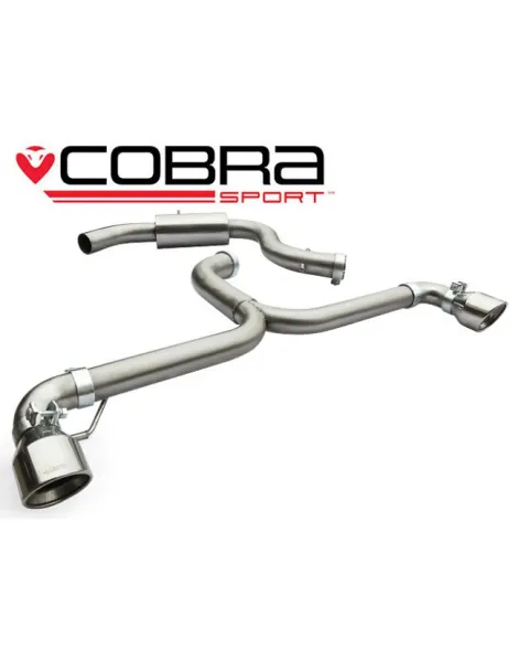 VW Scirocco R 2.0 TSI 09-16 Cobra Sport Cat Back System (Venom Range - Note Very Loud) VW Scirocco R 2.0 TSI 09-16 Cobra Sport Cat Back System (Venom Range - Note Very Loud)