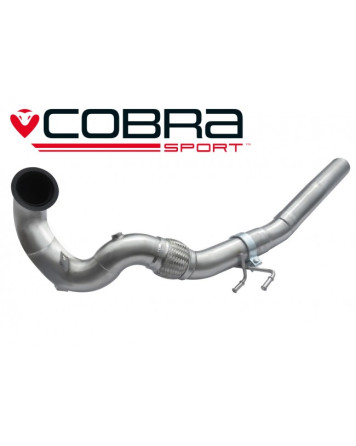 Volkswagen Golf GTI MK7 (5G) 12+ Cobra Sport Front Pipe & De-Cat Section Volkswagen Golf GTI MK7 (5G) 12+ Cobra Sport Front Pipe & De-Cat Section