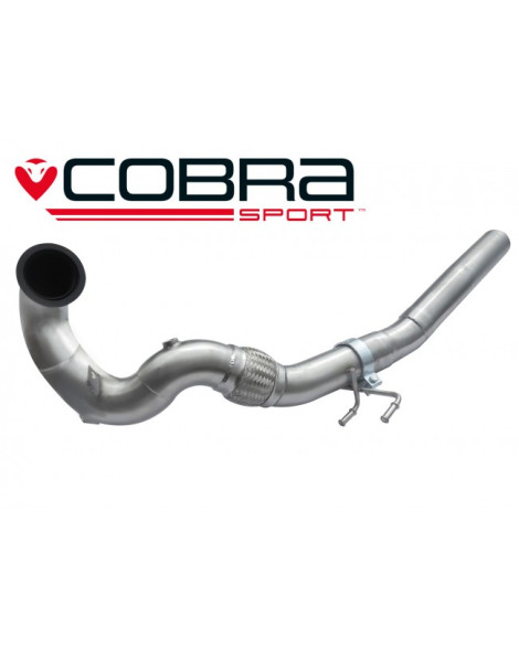Volkswagen Golf GTI MK7 (5G) 12+ Cobra Sport Front Pipe & De-Cat Section Volkswagen Golf GTI MK7 (5G) 12+ Cobra Sport Front Pipe & De-Cat Section