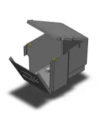 Mazda 3 MPS 07-13 Corksport ECU Relocation Battery Box Mazda 3 MPS 07-13 Corksport ECU Relocation Battery Box