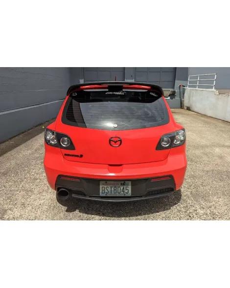 Mazda 3 MPS 07-09 Mazdaspeed Corksport Carbon Fiber Spoiler Mazda 3 MPS 07-09 Mazdaspeed Corksport Carbon Fiber Spoiler