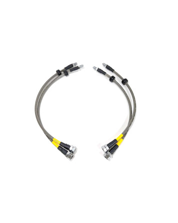 Mazda 3 MPS Mazdaspeed / 3 BK/BL 04-13 Corksport Brake Lines Stainless Steel Braided Front & Rear