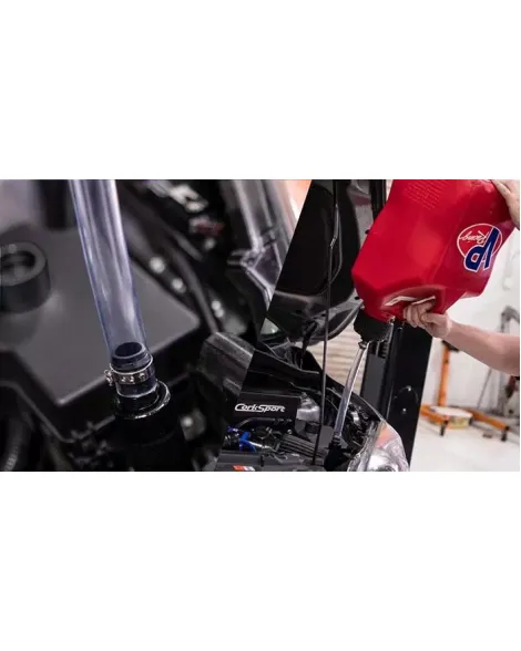 Mazdaspeed 3 Corksport Fender Mounted Auxiliary Fuel Cell Mazdaspeed 3 Corksport Fender Mounted Auxiliary Fuel Cell