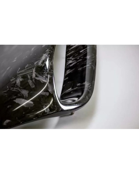 Mazda 3 MPS 10-13 Mazdaspeed Corksport Forged Carbon Fiber Hood Scoop Mazda 3 MPS 10-13 Mazdaspeed Corksport Forged Carbon Fiber Hood Scoop