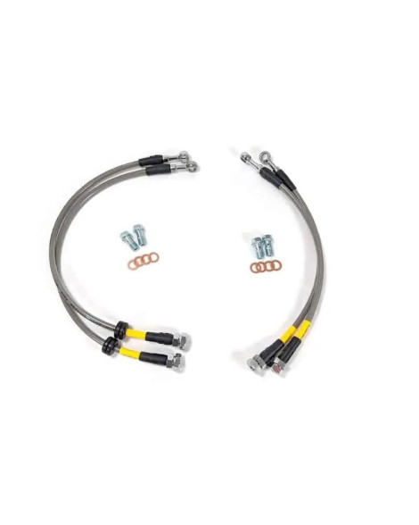Mazda 3 14-18 Corksport Brake Lines Stainless Steel Braided Front & Rear