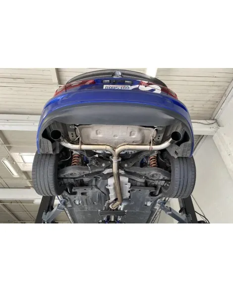 Mazda 3 2014-2018 Corksport Exhaust System Non-Resonated 80mm Mazda 3 2014-2018 Corksport Exhaust System Non-Resonated 80mm