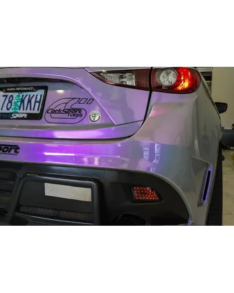 Mazda 3 14-18 Corksport Rear Bumper Lights Mazda 3 14-18 Corksport Rear Bumper Lights