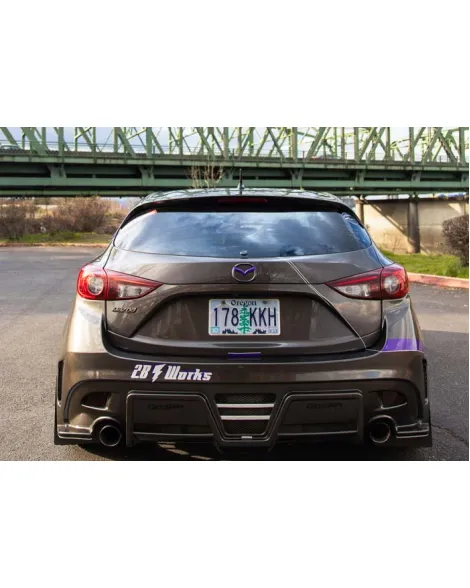 Mazda 3 14-18 Corksport Rear Wiper Delete Mazda 3 14-18 Corksport Rear Wiper Delete