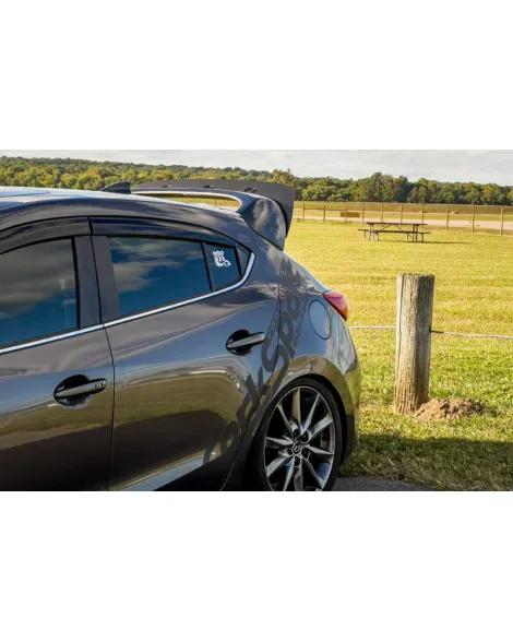 Mazda 3 Hatchback 14-18 Corksport Gurney Flap Wing Extension for MS3 Style Spoiler Mazda 3 Hatchback 14-18 Corksport Gurney Flap Wing Extension for MS3 Style Spoiler