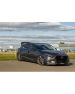 Mazda 3 Hatchback 14-18 Corksport Gurney Flap Wing Extension for MS3 Style Spoiler Mazda 3 Hatchback 14-18 Corksport Gurney Flap Wing Extension for MS3 Style Spoiler