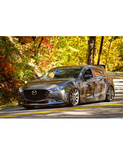Mazda 3 Hatchback 14-18 Corksport Gurney Flap Wing Extension for MS3 Style Spoiler Mazda 3 Hatchback 14-18 Corksport Gurney Flap Wing Extension for MS3 Style Spoiler