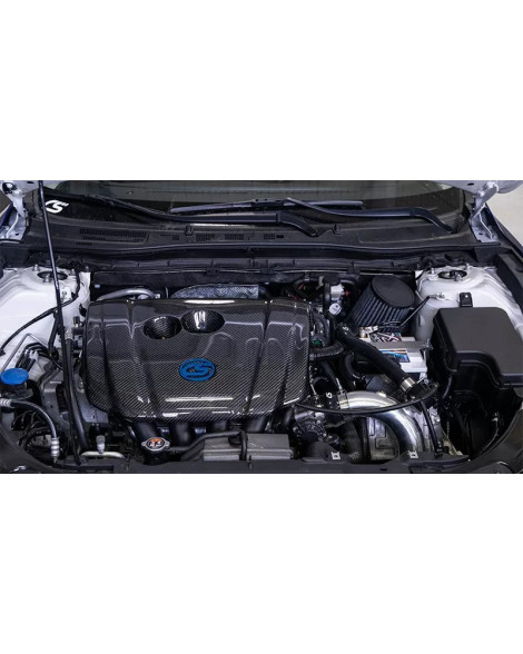 Mazda 3 14-18 Corksport Carbon Fiber Engine Cover Mazda 3 14-18 Corksport Carbon Fiber Engine Cover