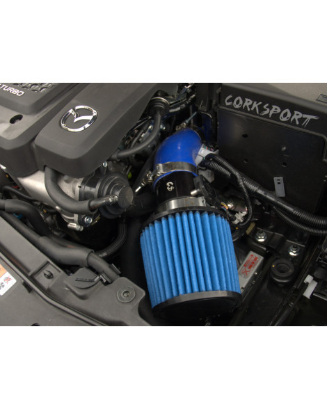 Mazda 3 MPS 07-13 / 6 MPS 06-07 Corksport Stage II Power Series Short Ram Intake Mazda 3 MPS 07-13 / 6 MPS 06-07 Corksport Stage II Power Series Short Ram Intake