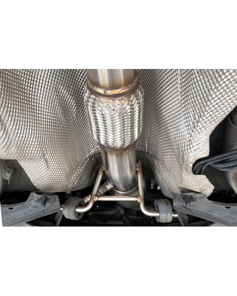 Mazda 3 MPS 2006-2013 Mazdaspeed Corksport Downpipe Long Mazda 3 MPS 2006-2013 Mazdaspeed Corksport Downpipe Long