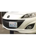Mazda 3 / 3 MPS Mazdaspeed 10-13 Corksport License Plate Bracket Relocation Kit Mazda 3 / 3 MPS Mazdaspeed 10-13 Corksport License Plate Bracket Relocation Kit