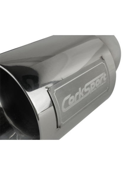 Mazda 3 14-18 Hatchback Corksport Axle Back Exhaust System Mazda 3 14-18 Hatchback Corksport Axle Back Exhaust System