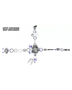 Mazdaspeed Corksport E85 Safe HPFP O-Ring Rebuild Kit Mazdaspeed Corksport E85 Safe HPFP O-Ring Rebuild Kit