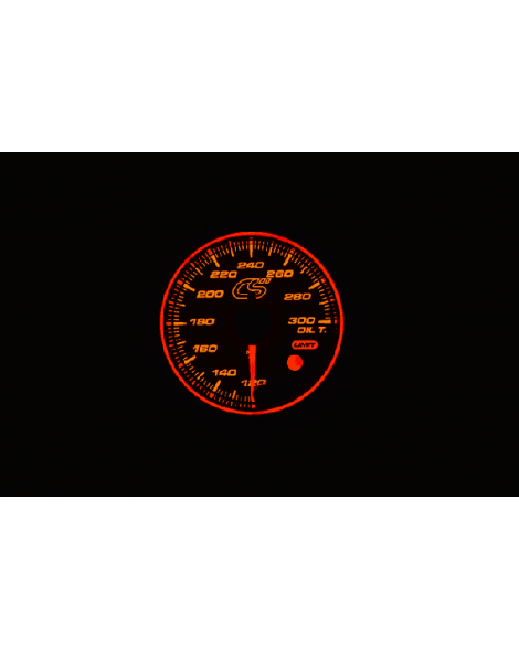 Mazda 3 MPS 07-13 / 6 MPS 06-07 Corksport Oil Temperature Gauge Mazda 3 MPS 07-13 / 6 MPS 06-07 Corksport Oil Temperature Gauge