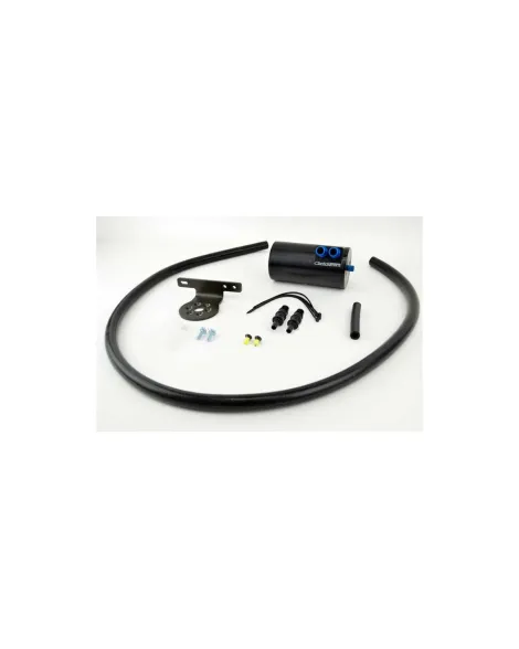 Mazda 3 SkyActiv 12-13 Corksport Aluminium Oil Catch Can (includes Drain Valve) Mazda 3 SkyActiv 12-13 Corksport Aluminium Oil Catch Can (includes Drain Valve)