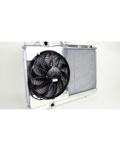 Mitsubishi Lancer EVO 7/8/9 03-07 CSF Radiators Full Size Slim Radiator w/Fan & Shroud Mitsubishi Lancer EVO 7/8/9 03-07 CSF Radiators Full Size Slim Radiator w/Fan & Shroud
