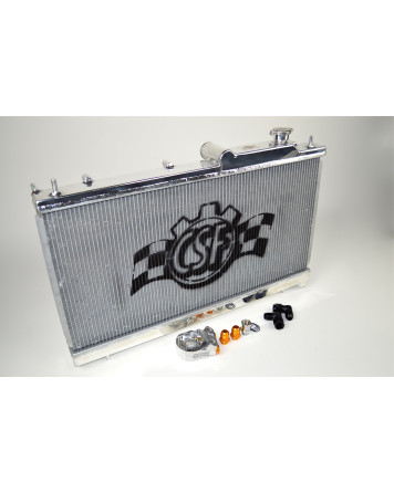 Subaru WRX 08-14  / STI 08-21 CSF Radiators Competition Race Spec Radiator w/Built In Oil Cooler