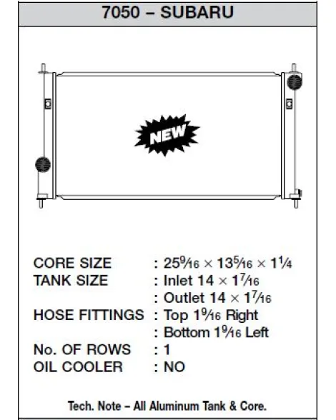 Subaru BRZ / Toyota GT86 13-20 CSF Radiators Performance Radiator