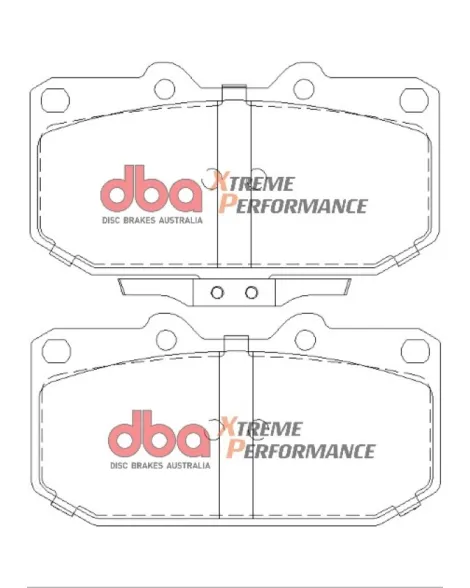 Nissan S14 / S15 200SX / R32/R33/R34 Skyline / 300ZX DBA Front Brake Pads Xtreme Performance