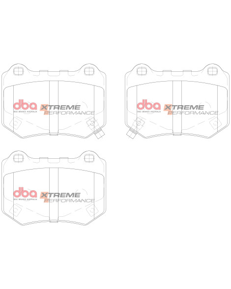 Subaru Impreza WRX/STI 2017-2021 DBA Xtreme Performance Brake Pads Rear Subaru Impreza WRX/STI 2017-2021 DBA Xtreme Performance Brake Pads Rear