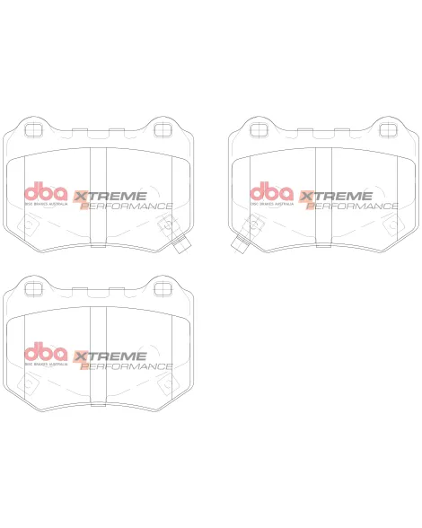 Subaru Impreza WRX/STI 2017-2021 DBA Xtreme Performance Brake Pads Rear Subaru Impreza WRX/STI 2017-2021 DBA Xtreme Performance Brake Pads Rear