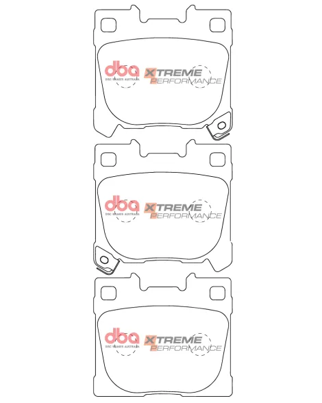 Toyota GR Yaris 2020+ DBA Rear Brake Pads Xtreme Performance Toyota GR Yaris 2020+ DBA Rear Brake Pads Xtreme Performance