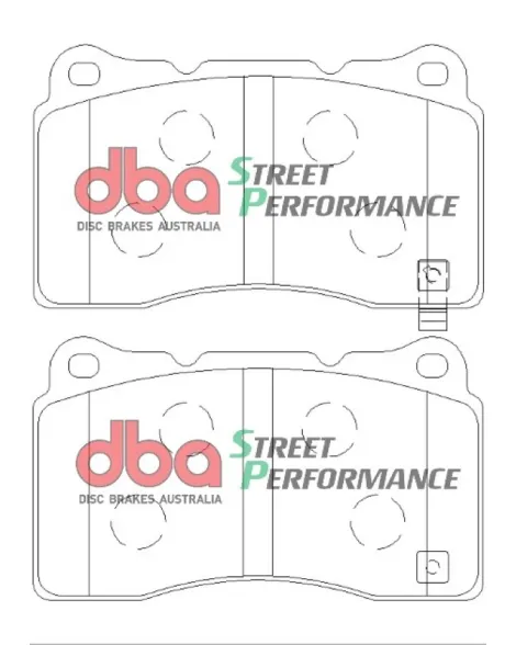 Ford Mustang 5.0L V8 GT 2010-2014 DBA Street Performance Brake Pads Front