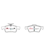 Mazda 3 MPS Mazdaspeed 3 07-13 DBA Rear Brake Pads Street Series Ceramic