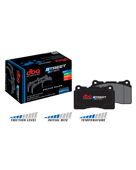 Mazda 3 MPS Mazdaspeed 3 07-13 DBA Rear Brake Pads Street Series Ceramic Mazda 3 MPS Mazdaspeed 3 07-13 DBA Rear Brake Pads Street Series Ceramic