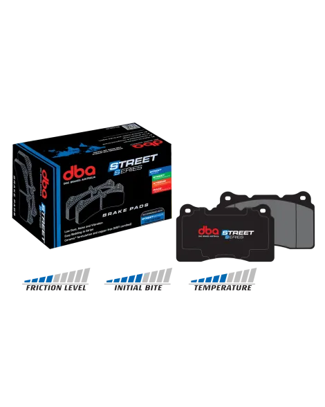 Mazda 3 MPS Mazdaspeed 3 07-13 DBA Rear Brake Pads Street Series Ceramic Mazda 3 MPS Mazdaspeed 3 07-13 DBA Rear Brake Pads Street Series Ceramic