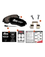 Mazda 3 MPS Mazdaspeed 3 07-13 DBA Rear Brake Pads Street Series Ceramic