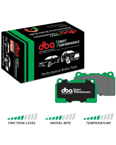 Honda Civic Type R FK8 17-21 DBA Street Performance Brake Pads Rear Honda Civic Type R FK8 17-21 DBA Street Performance Brake Pads Rear
