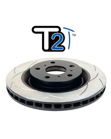 VW Amarok 2010+ DBA Front T2 Street Series Grooved Brake Discs