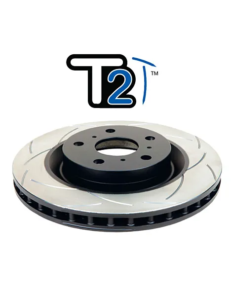 Mitsubishi EVO 5/6/7/8/9 V-IX 97-08 DBA Front T2 Street Series Grooved Brake Discs Mitsubishi EVO 5/6/7/8/9 V-IX 97-08 DBA Front T2 Street Series Grooved Brake Discs