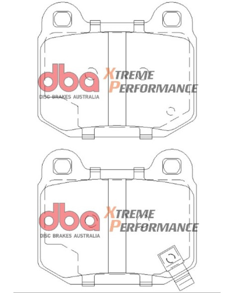 Nissan R33/R34 GTR / R32 V-Spec GTR Skyline 92-03 DBA Xtreme Performance Brake Pads Rear Nissan R33/R34 GTR / R32 V-Spec GTR Skyline 92-03 DBA Xtreme Performance Brake Pads Rear