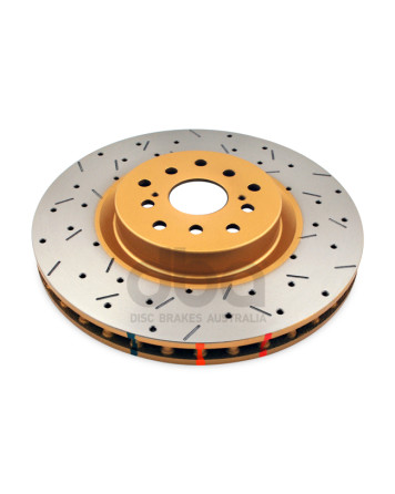 Subaru Impreza WRX/STI 2.5L 07-17 DBA Front XS 4000 Series Premium Cross-Drilled & Slotted Brake Discs
