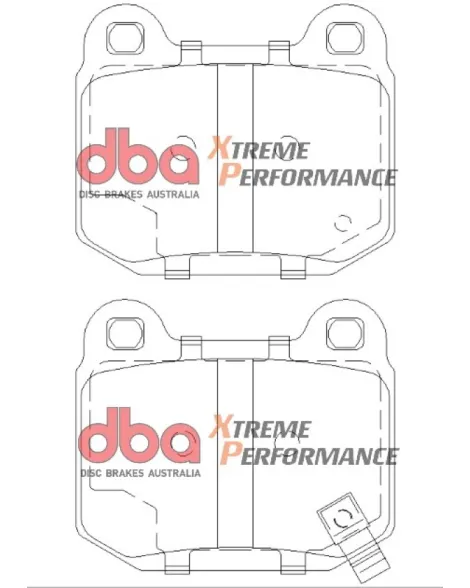 Subaru Impreza WRX/STI 02-07 / Forester SG STI 04-08 DBA Rear XP Brake Kit Subaru Impreza WRX/STI 02-07 / Forester SG STI 04-08 DBA Rear XP Brake Kit