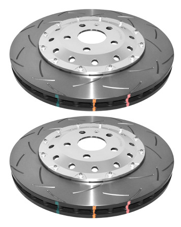 Cupra Leon 2020+ 1.4 / 2.0 TSI & Sportstourer DBA Front 5000 Series 2-Piece Brake Discs Grooved