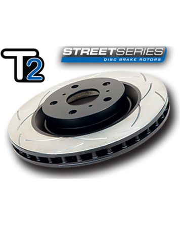 Mazda 3 MPS Mazdaspeed 07-13 DBA Rear T2 Street Series Grooved Brake Discs