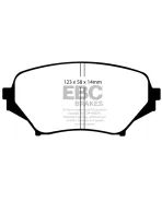 Mazda MX-5 NC 2005-2015 EBC Yellowstuff Brake Pads Front